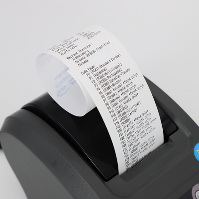 FSC Virgin Wood Pulp TOP COATED Thermal Paper Jumbo Roll For ATM / POS Roll