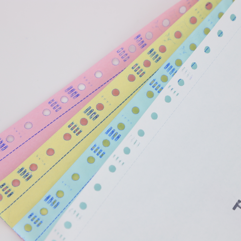 100% Wood Pulp Carbonless NCR Paper Blue Image & Black Image
