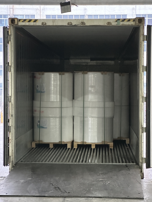 100% Imported Virgin Wood Pulp Thermal Paper Jumbo Rolls For ATM / POS Roll