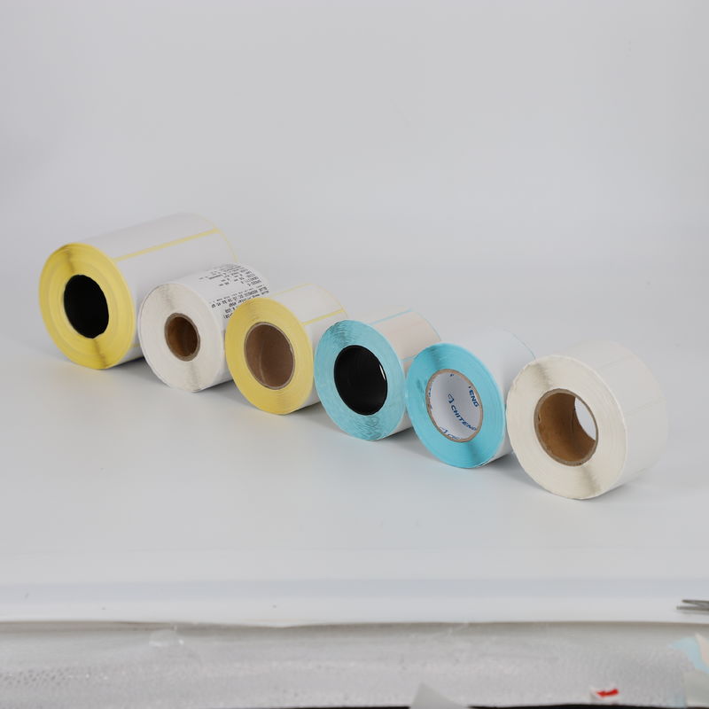 Customized Color Thermal Label Paper Roll for Sticker Label with Strong Adhesive