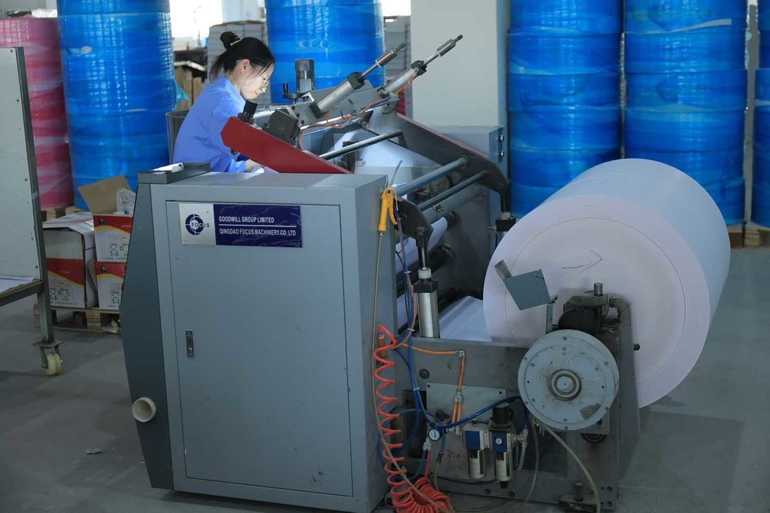 High-Speed 200m/min Thermal Paper Slitting Machine with 900mm Max Web Width for 40-400gsm Paper Rolls