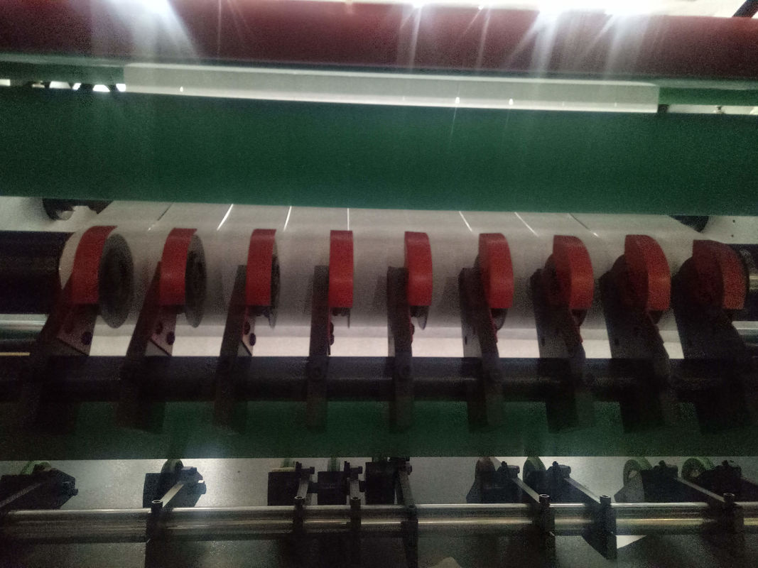 4000mm 50gsm Paper Roll Rewinding Machine 30mm Thermal Paper Slitter