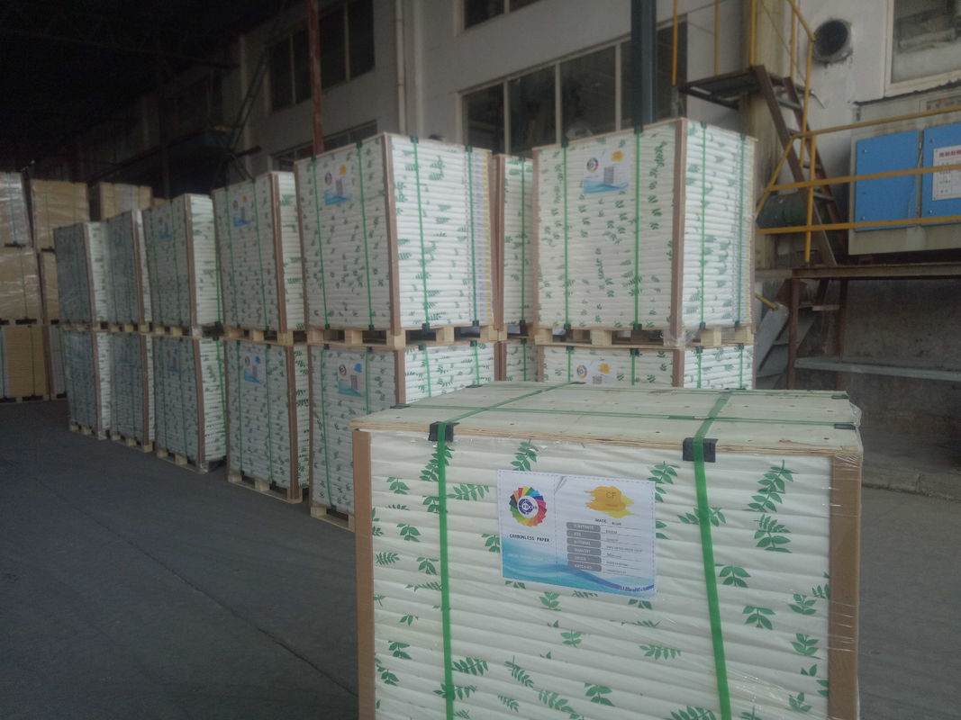 Pressure Sensitive NCR Carbonless Paper Clear And Sharp Image Long Using Life