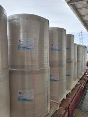 BPAの自由で黒いイメージのジャンボ感熱紙ロール45を48 55 65gsm木材パルプ