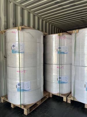 100% 純木製パルス 黒色画像 45/48/55gm ジャンボ 熱紙ロール 印刷用